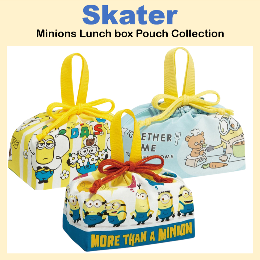 [SKATER] Minions Lunch box Pouch Collection KB7