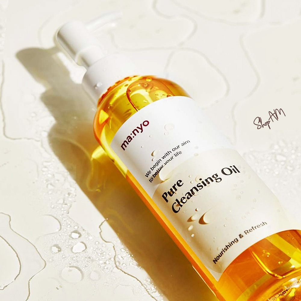 Manyo Pure Cleansing Oil 200ml - สกินแคร์ที่มีส่วนผสมจากธรรมชาติ น้ํายาล้างเครื่องสําอาง