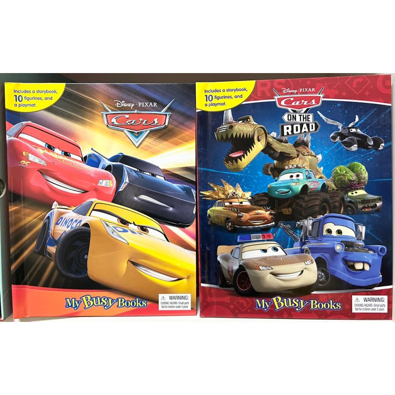 หนังสือที่ไม่ว่างของฉัน : Disney Pixar Cars , Disney Pixar Cars On The Road