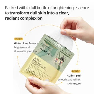 [VT] Reedle Shot Essence Pad 8ea (Glutathion/EGF/Peptide) Soothing Pad & Exfoliaation care [Official Flagship]