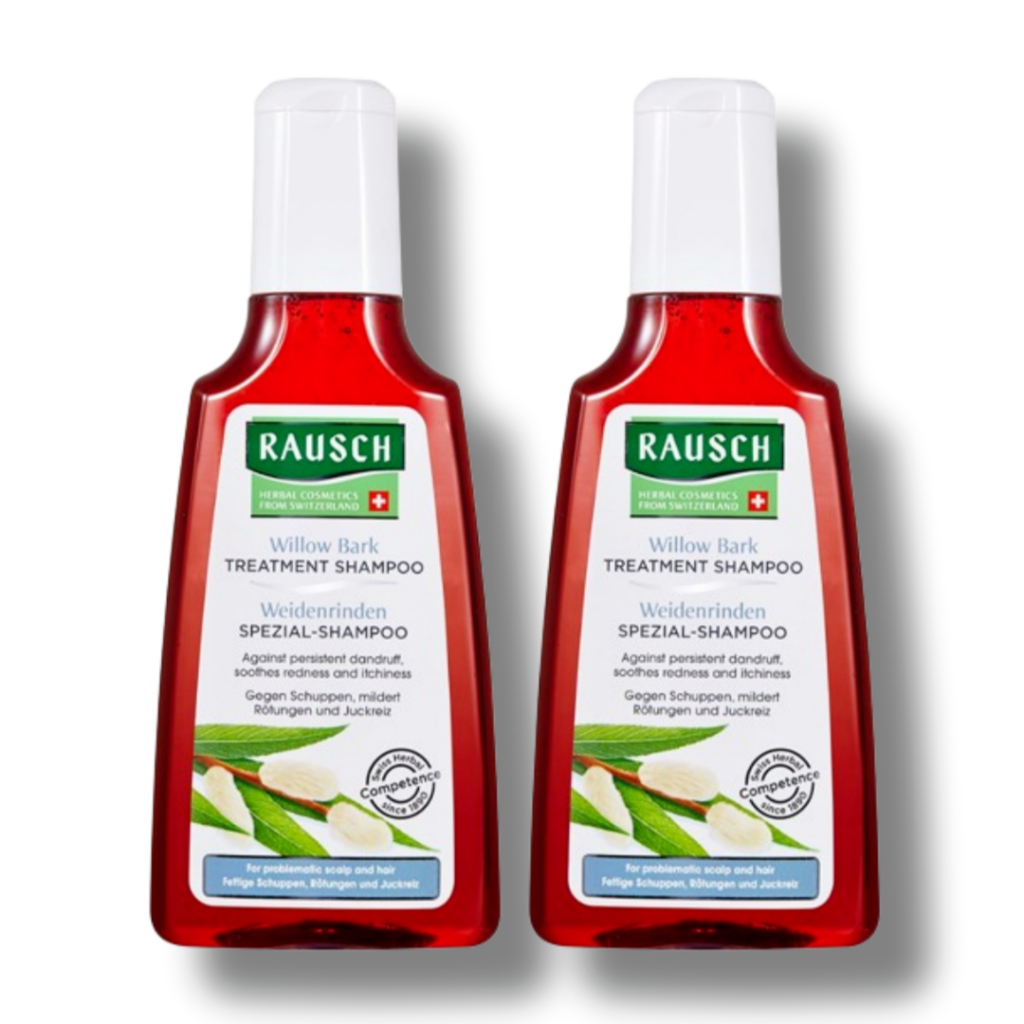 Rausch Willow Bark Treatment Shampoo 200ml - Anti-Aging, Anti-Dandruff, Herbal Scalp Care