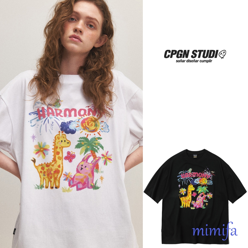 Cpgn STUDIO DTP Harmony Together เสื้อยืดแขนสั้น