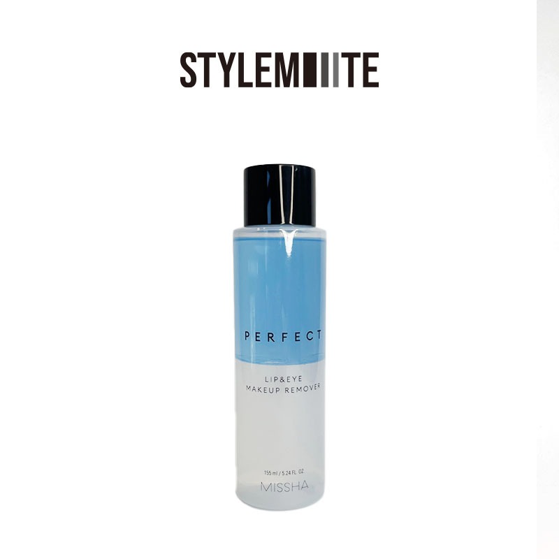 [STYLEMITE OFFICIAL] MISSHA Perfect Lip & Eye Makeup Remover (155ml)