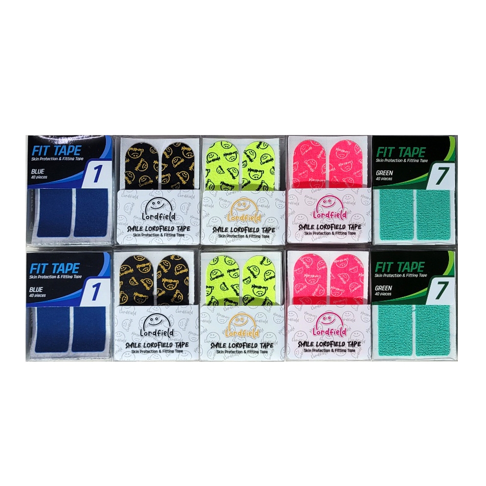 (มัด 2 แพ็ค) Lane Masters & Smile Bowling Skin Protection & Fitting Pre-Cut Tape