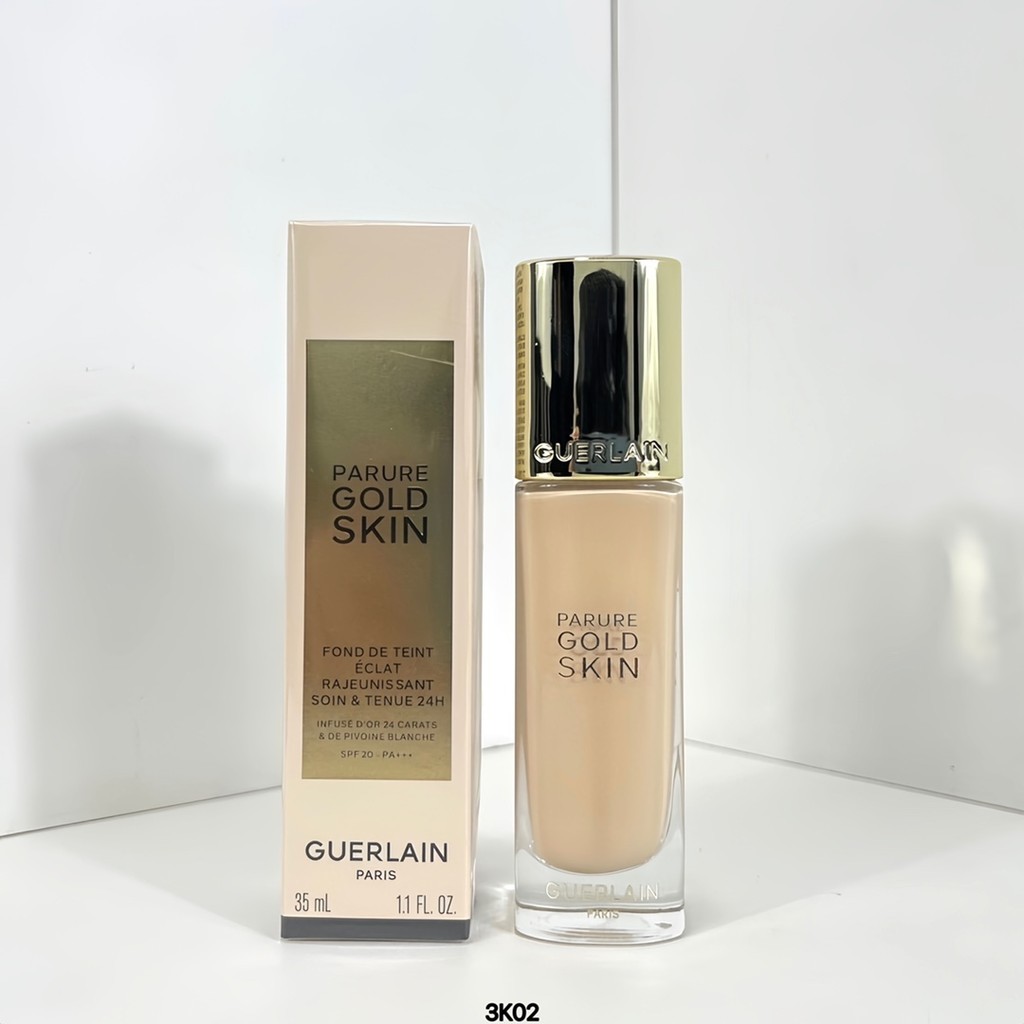 ใหม่ Guerlain Golden Diamond Repairing Liquid Foundation 35ml