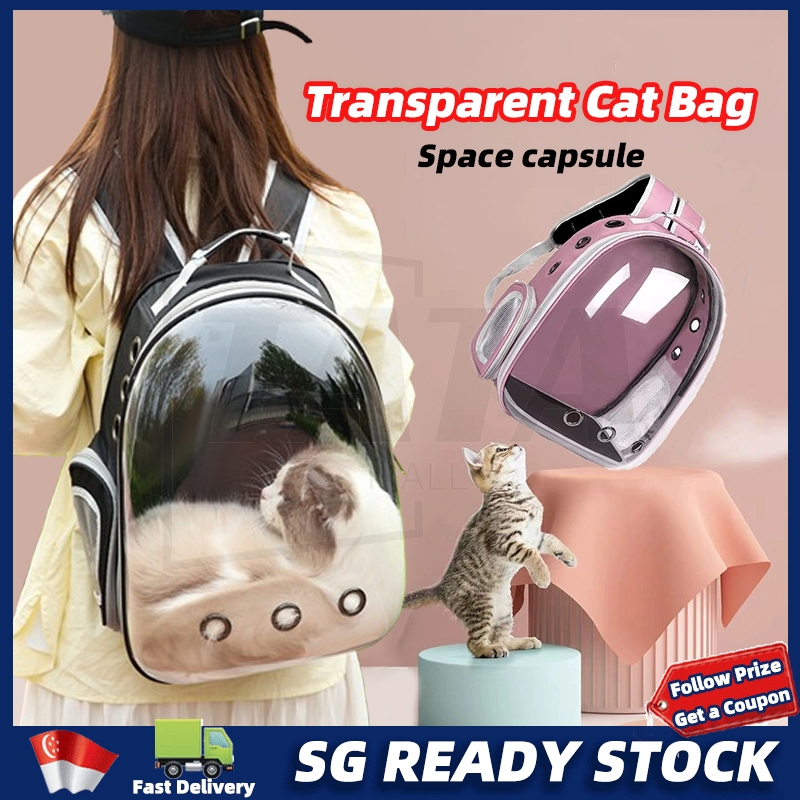sgPet Cat Dog Bag Backpack Breathable Comfort Travel Backpack Capsule Dog Cat