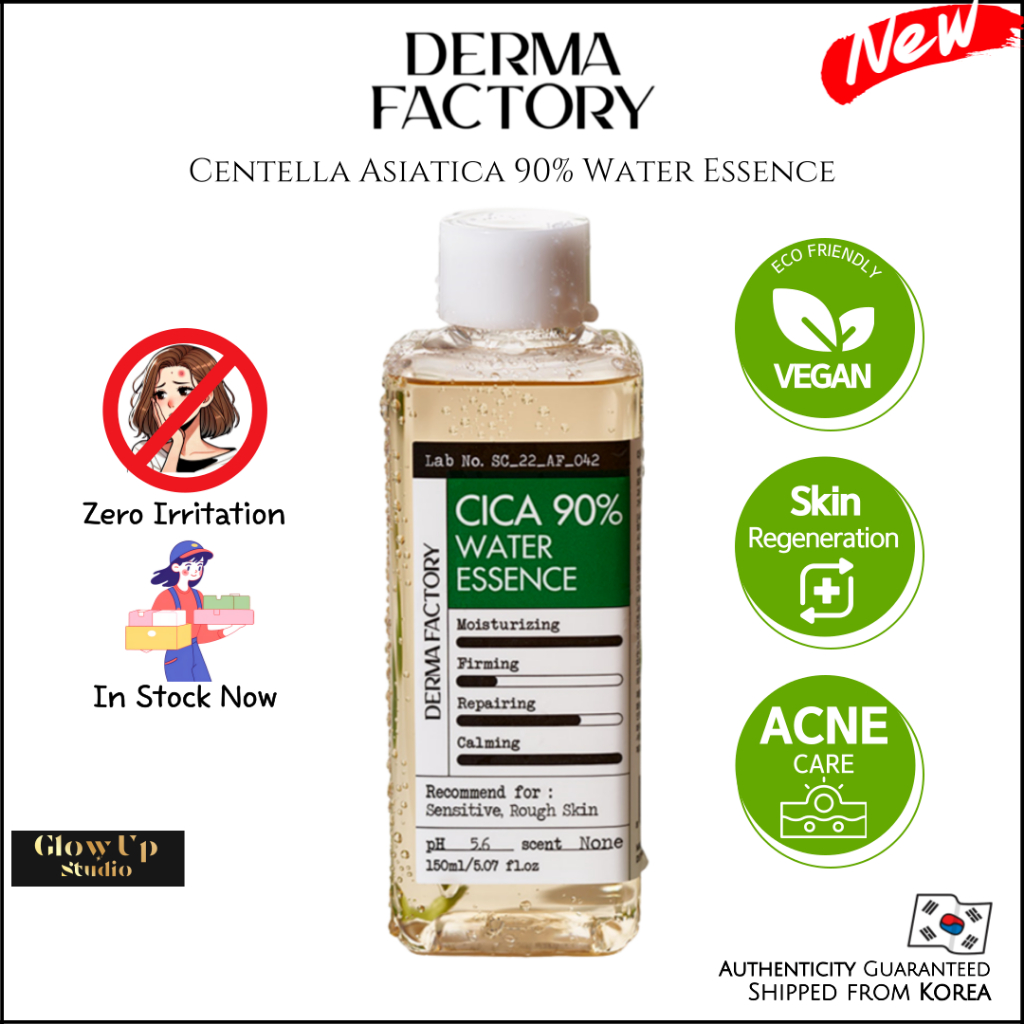 [DERMA Factory] Centella Asiatica 90% Toner - Skin Regeneration, Trouble Care, Soothing (150ml)