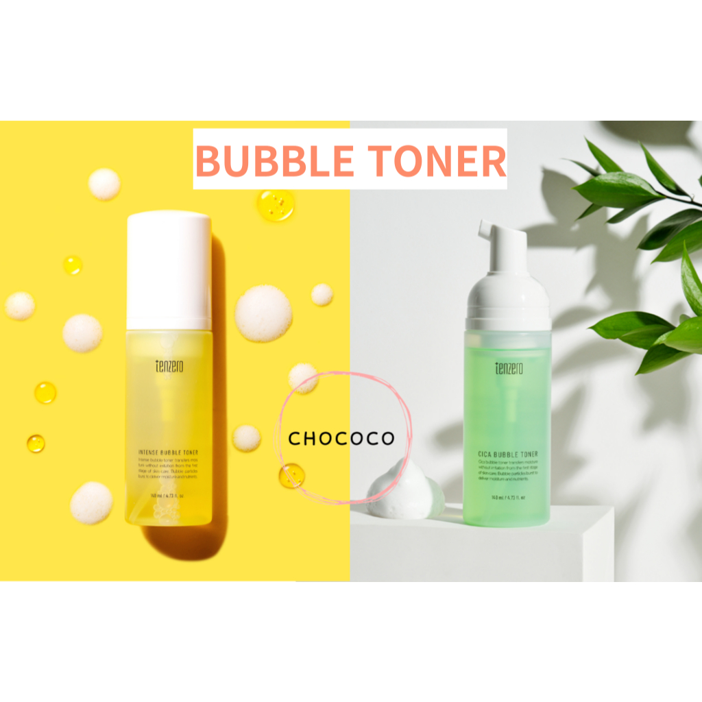 [เกาหลี] Tenzero INTENSE CICA BUBBLE TONER 140ML Antiaging Mind ส่วนผสม