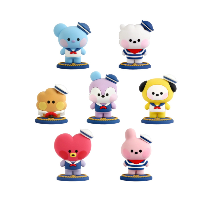Bts BT21 Official minini MARINE Figure ของแท้