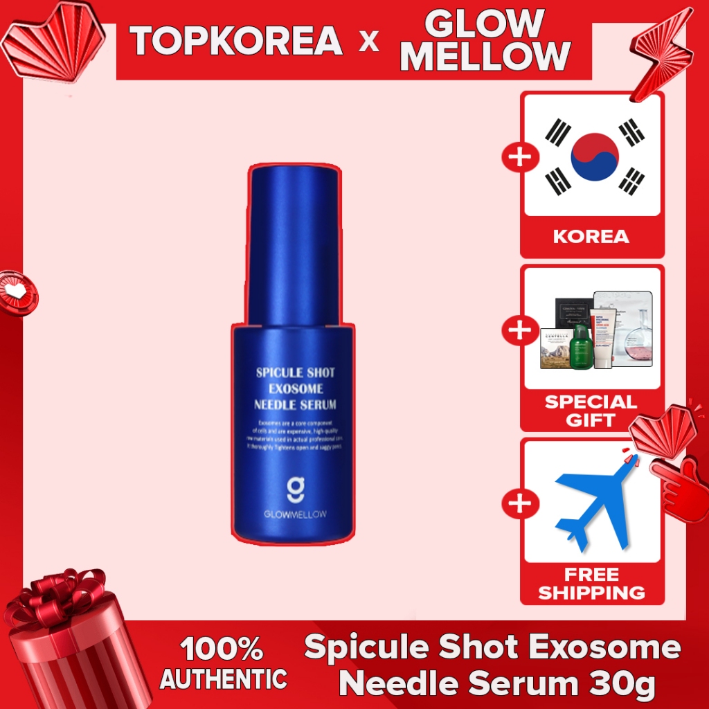 Glowmellow 1+1 Spicule Shot Exosome Needle Serum 30g TOPKOREA จัดส่งจากเกาหลี