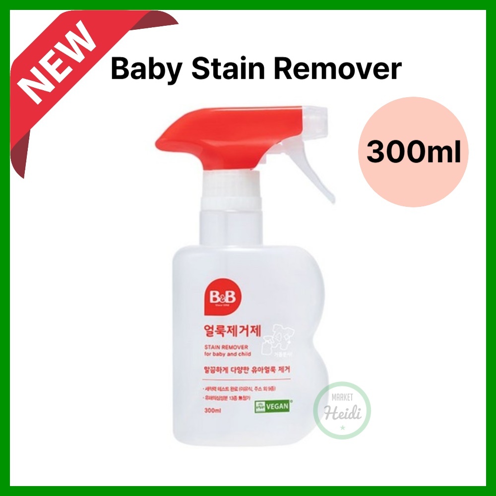 เกาหลี เกาหลี 🇰🇷 B&B Baby Stain Remover 300ml / hypostimulation สําหรับทารก Stain Remover