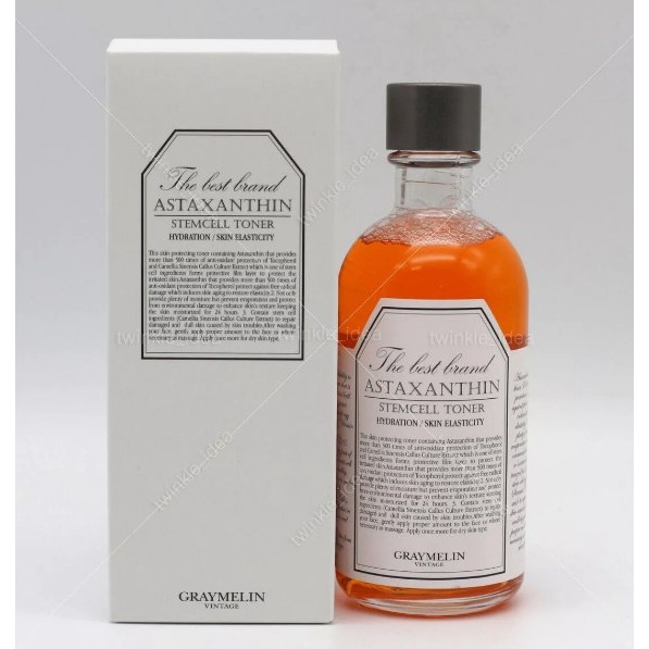 [GRAYMELIN] Astaxanthin STEMSELL TONER 130ml