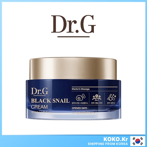 Dr.g Black Snail Cream 50ml พร้อม FREEBIES