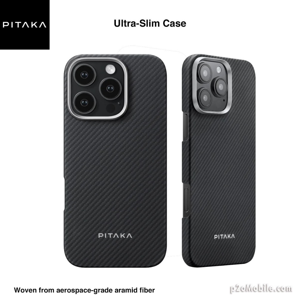 เคส Pitaka Ultra-Slim สําหรับ iPhone 16 Pro Max / 16 Pro