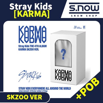 (+POB) Stray Kids - อัลบั้มเต็ม 4TH [KARMA] SKZOO VER (RANDOM)