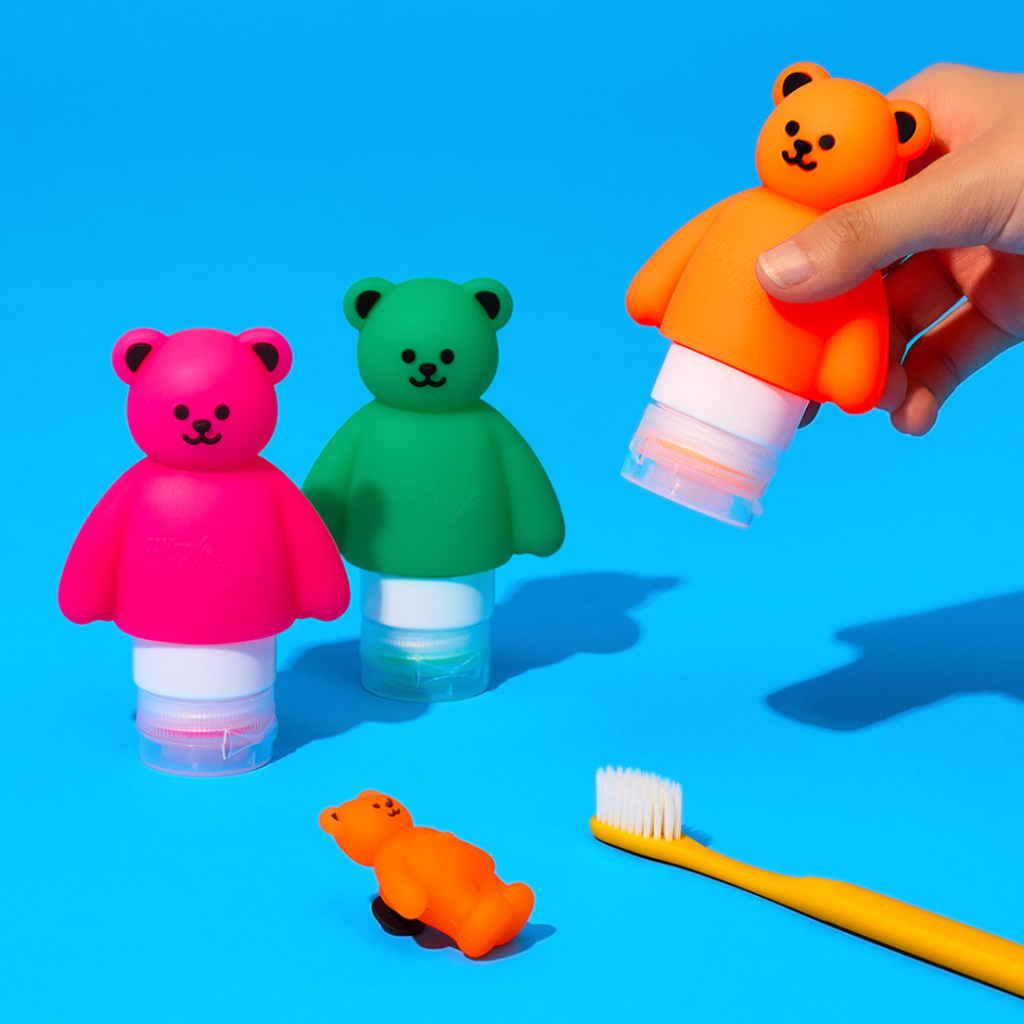 Wiggle Wiggle Travel Bottle 3P SET 3 แบบ - รูปที่ 3