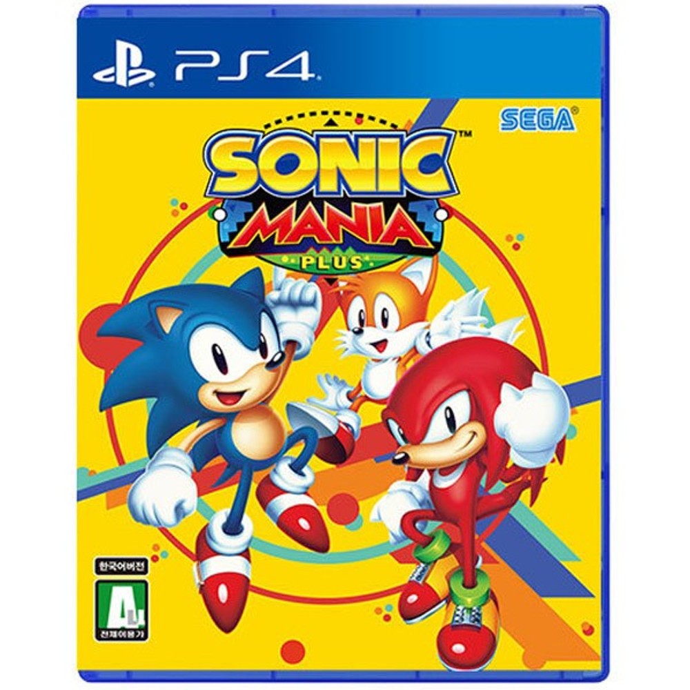 Playstation ps4 Sonic Mania ใหม่