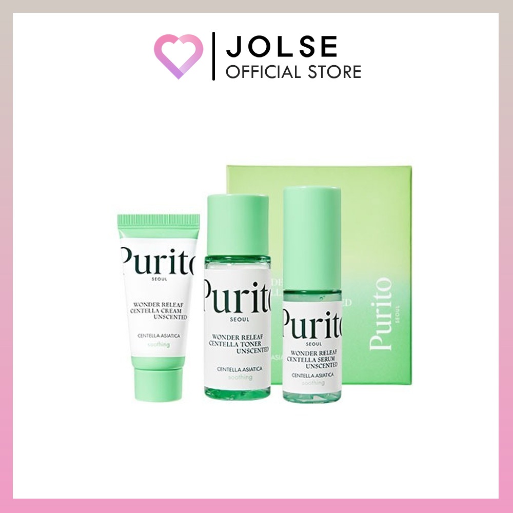 Purito SEOUL Wonder Releaf Centella Mini Kit Unscented 1ea