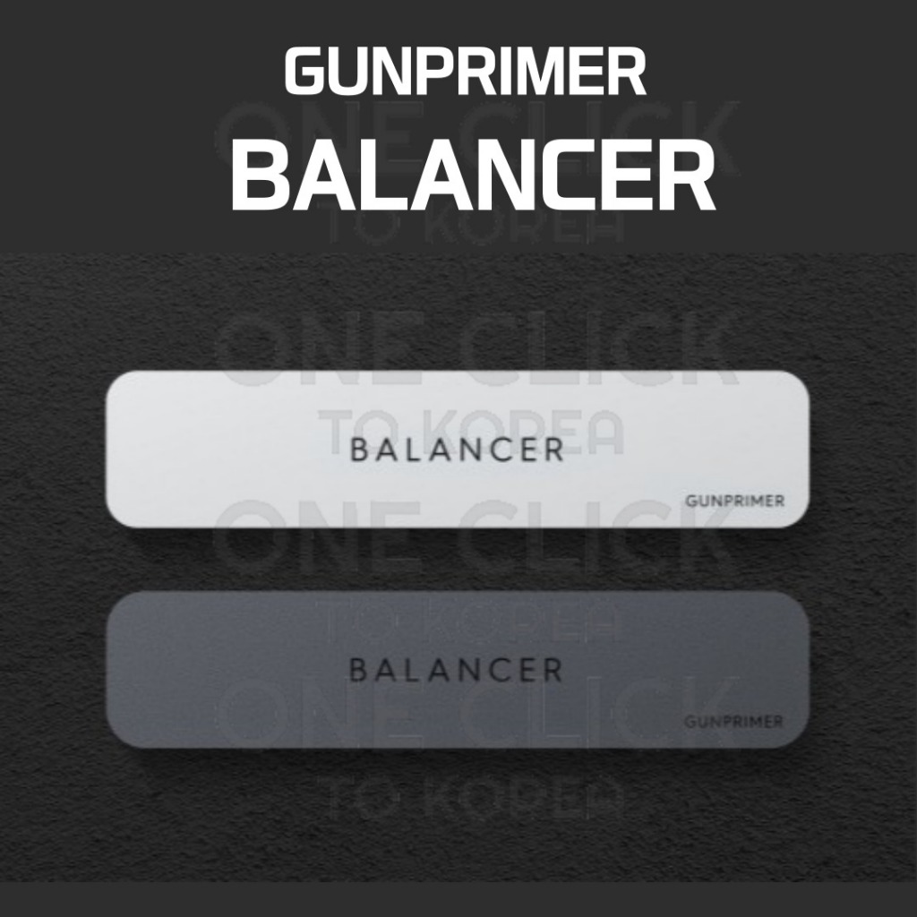 Gunprimer GP Balancer - White Gloss TOY Polisher - Grey Scratch Remover - Polish & Sanding Model Kit
