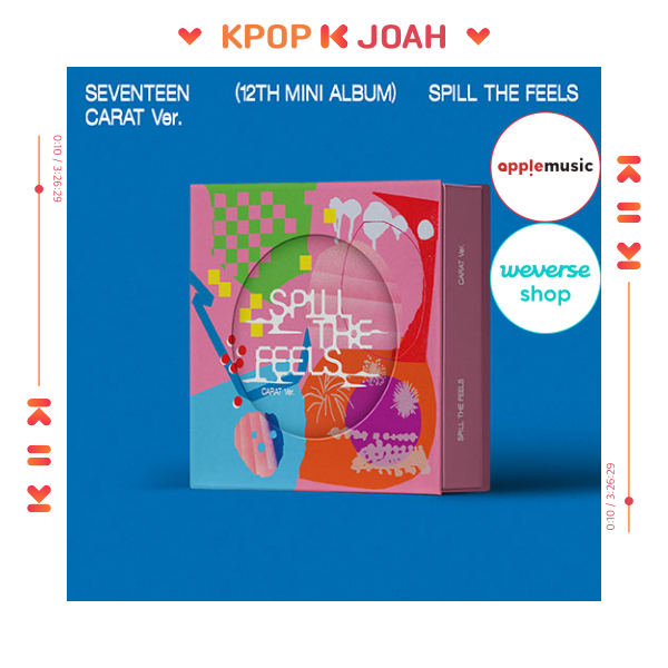 [POB] (CARAT ver.) SEVENTEEN [SPILL THE FEELS] 12th MINI ALBUM (14th Oct.2024)