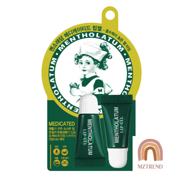 [MZTREND] Mentholatum เมนโทลาทัม ลิปเจลบำรุงริมฝีปาก แพ็คคู่ 3.5ก. x 2