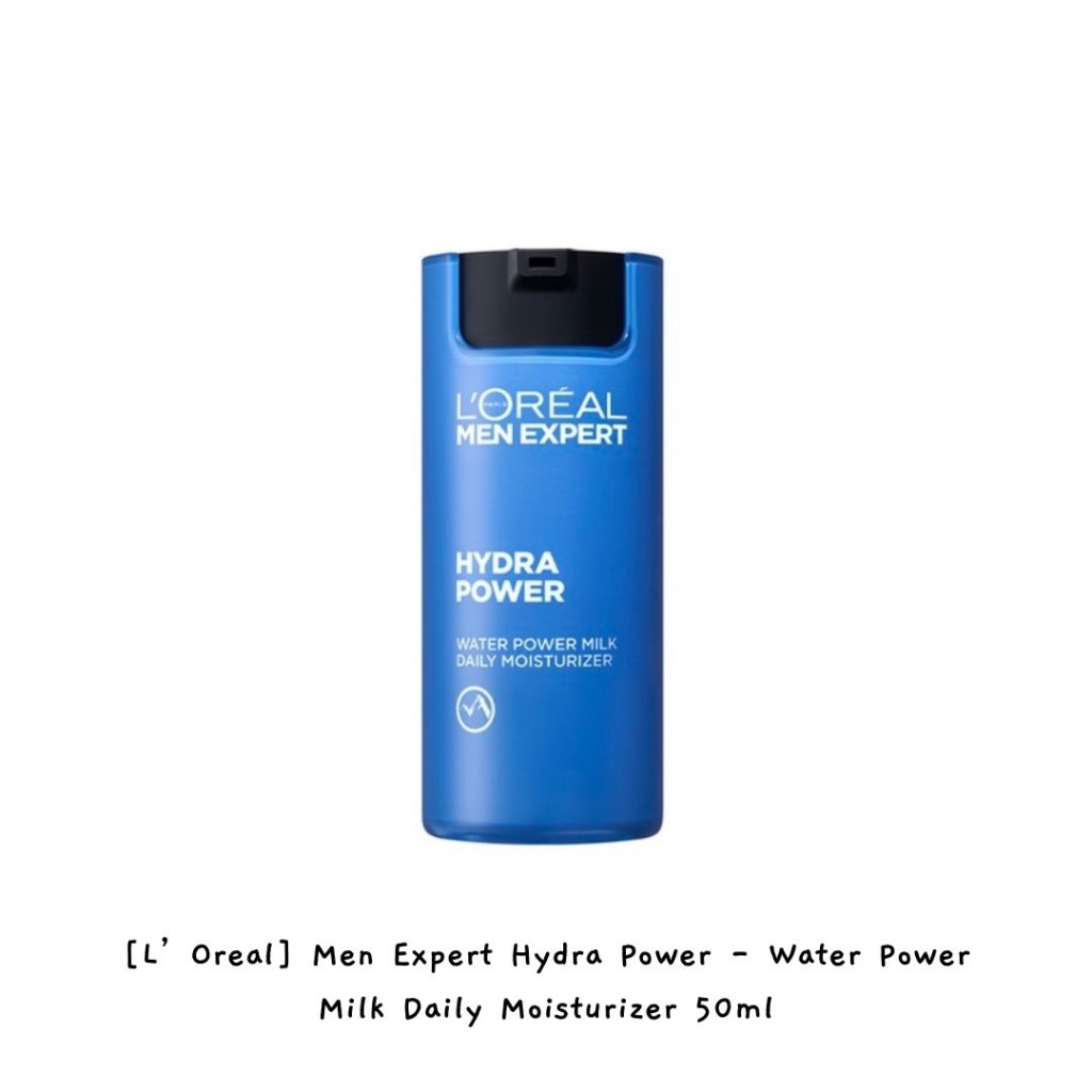 [Loreal] Men Expert Hydra Power - Water Power Milk Daily Moisturizer 50ml / k-beauty