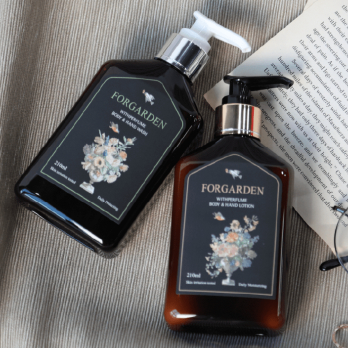 Forgarden WITHPERFUME BODY & HAND WASH / BODY & HAND LOTION