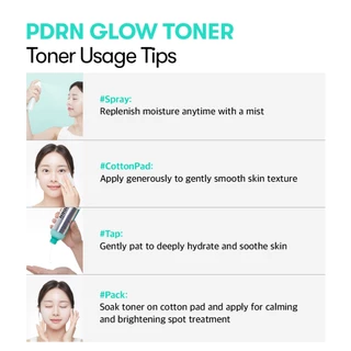 [VT] PDRN Glow Toner 200ml Vegan PDRN Toner Moisture Plumping Hydrating & Brightening [Official Flagship]