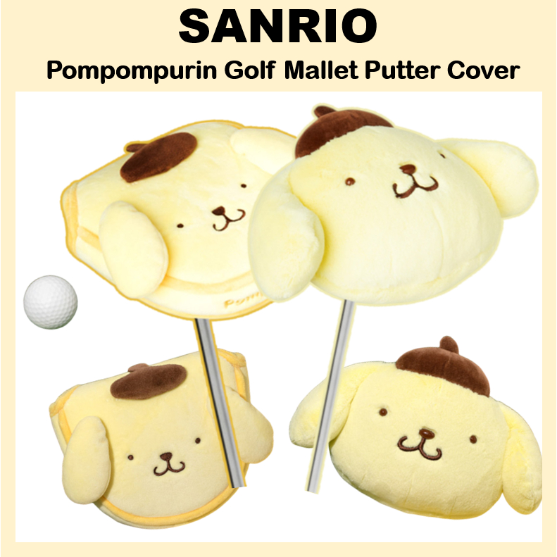 [SANRIO] Pompompurin ปลอกหัวพัตเตอร์กอล์ฟ แบบ Mallet Simple/Plush