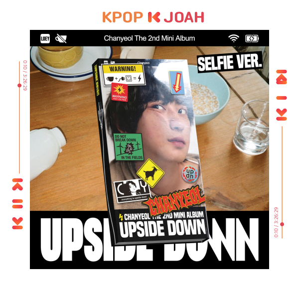 (Selfie ver. SmartAlbum) CHANYEOL of EXO [Upside Down] 2nd Mini Album (26th Aug.2025)