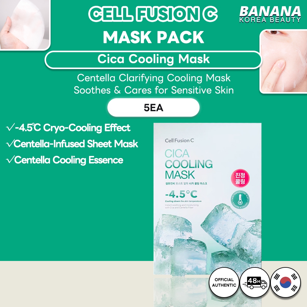 Cell Fusion C Post Alpha Cica Cooling Mask Sheet 1BOX