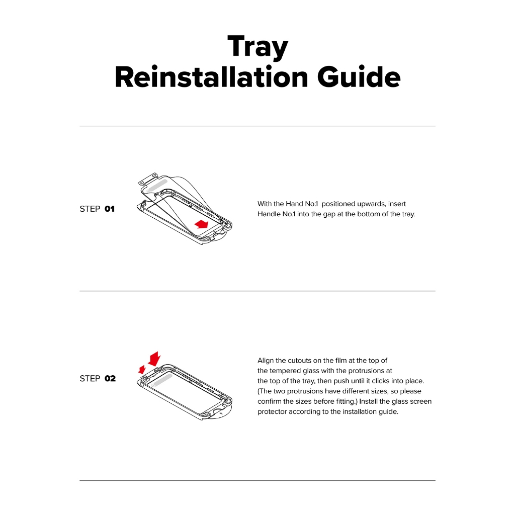 Ringke Easy Slide Glass สําหรับ iPhone 16 Plus 16 กระจกนิรภัยกันรอยหน้าจอ - รูปที่ 6