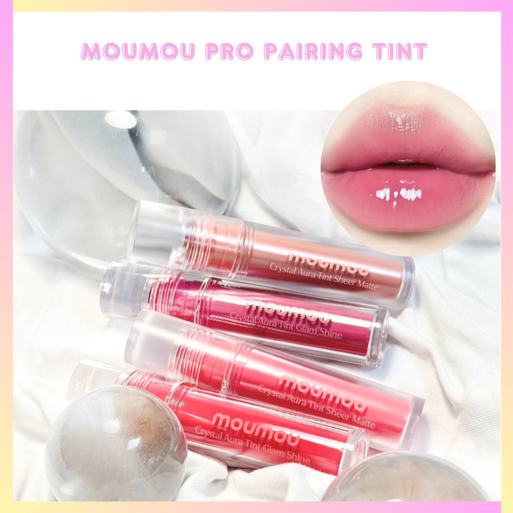 พร้อมส่ง Moumou Pro Pairing Tint 4g Lip Tint ทินท์ เครื่องสำอาง Long-lasting moisturizing color with a vibrant matte finish