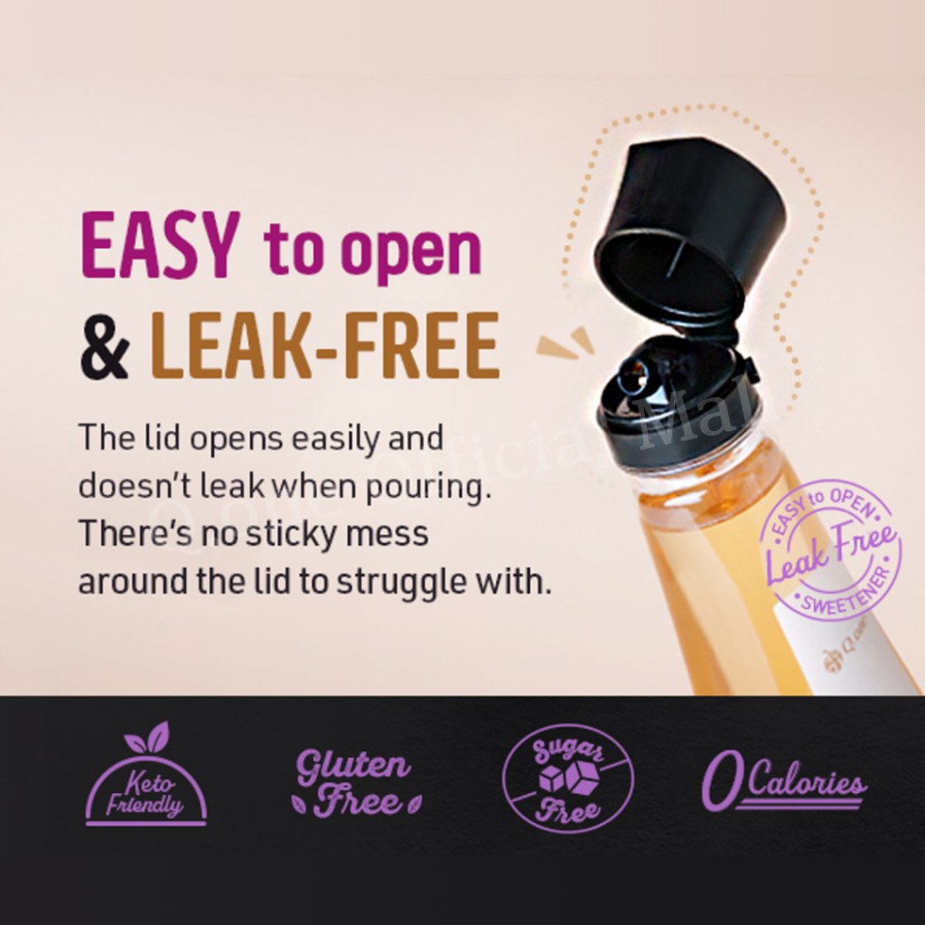 [Q.One] Trusweet Allulose 700g / Zero Calorie / Zero Sugar / Multi Use Syrup / พรีไบโอติก / สุขภาพดี - รูปที่ 4