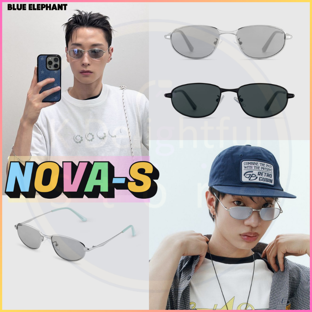 [BLUE ELEPHANT] NOVA-S / แว่นกันแดดช้างสีฟ้า /BLOCKS 99% OF ULTRAVIOLET (UV) RAYS RANGING จาก 100 ถึง 400 NM.