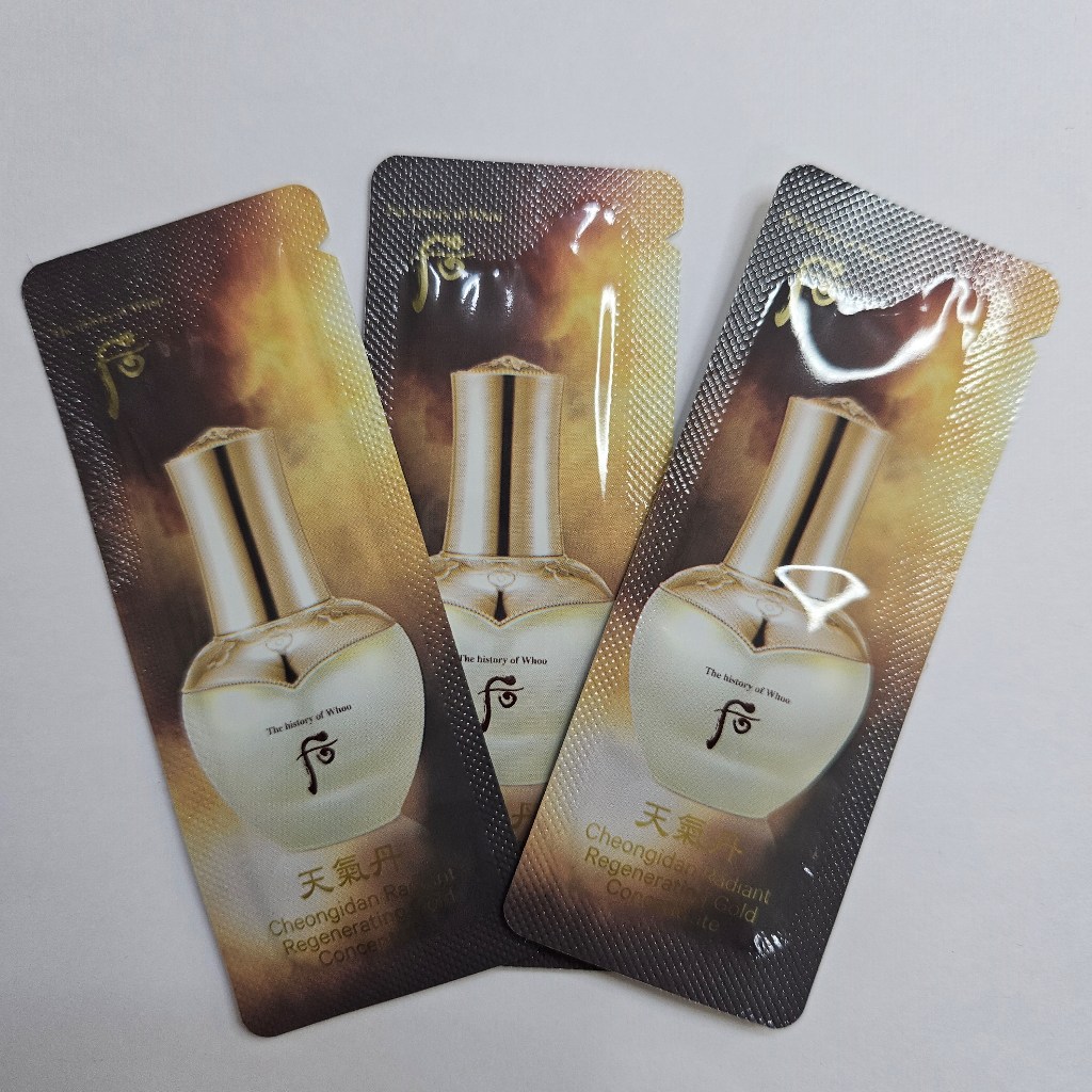 [WHOO] Cheongidan Regenerating Gold Concentrate 1ml 20ea ตัวอย่าง 20 ชิ้น 60 ชิ้น - รูปที่ 3
