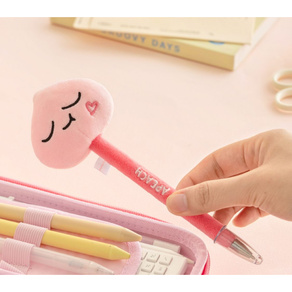 [Kakao Friends] ปากกาลูกลื่นตุ๊กตา Apeach