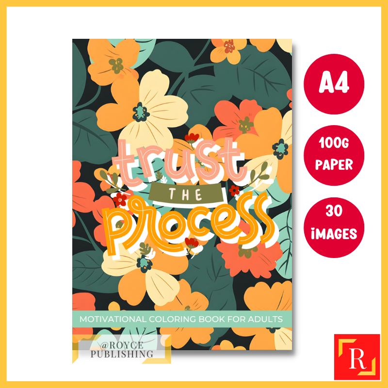 หนังสือการคํานวณสร้างแรงบันดาลใจสําหรับผู้ใหญ่ 6 - (A4 30 รูปภาพ 100 แกรม) ROYCE PUBLISHING