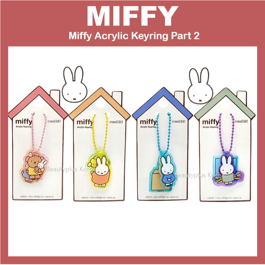[Miffy] พวงกุญแจอะคริลิค Miffy ตอนที่ 2