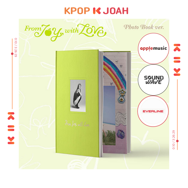 [POB] (PHOTOBOOK) JOY (Red Velvet) [From JOY, with Love] 1st MINI ALBUM (19th Aug.2025)