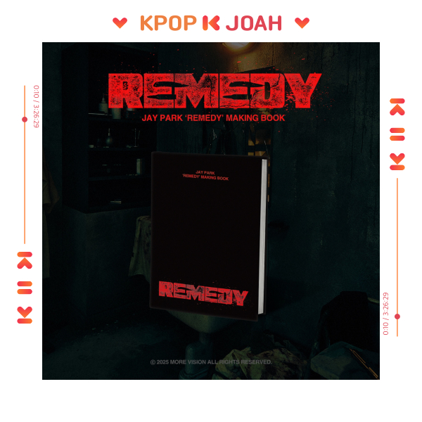 JAY PARK [REMEDY] MAKING BOOK (19th Aug.2025)
