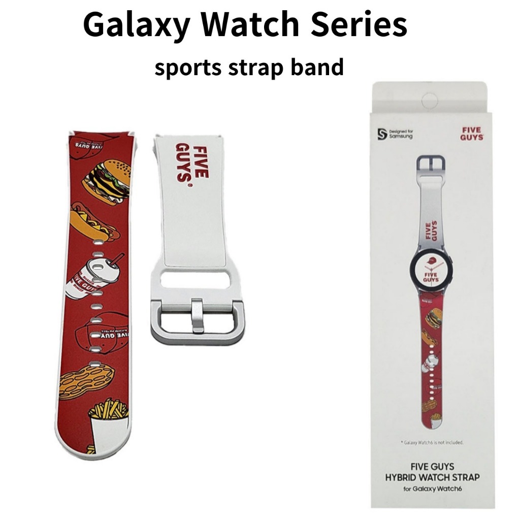Galaxy Watch 7 6 5 Series Five Guys Strap galaxy watch band