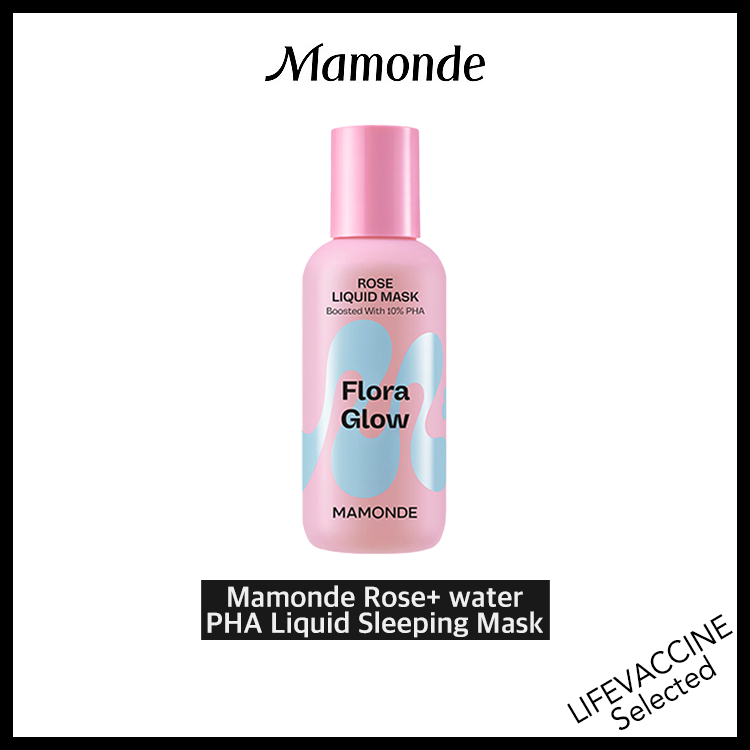 [Mamonde] Rose+ Water PHA Liquid Sleeping Mask | สลีปปิ้งมาสก์ สูตรน้ํากุหลาบ และน้ํา PHA ขนาด 80 มล