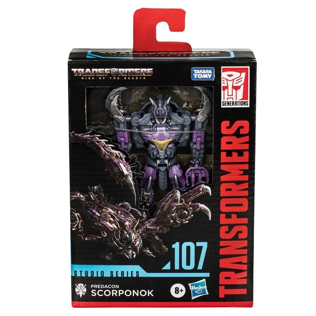 Hasbro Transformers Studio Series Deluxe Class SS107 Rise of the Beasts Scraponok
