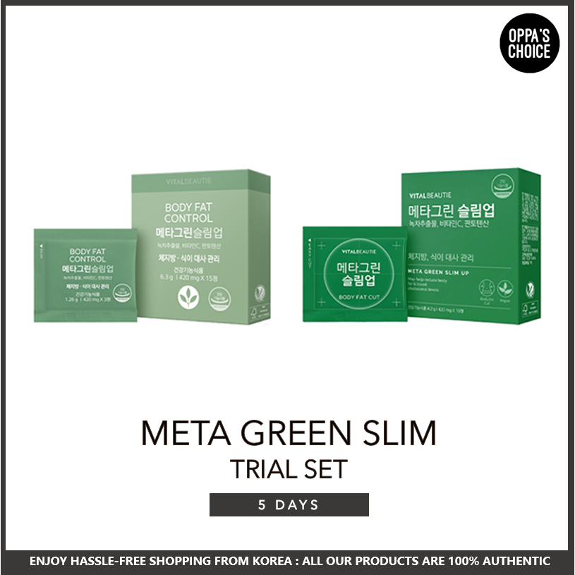 [TRIAL KIT] VITAL BEAUTIE META GREEN SLIM UP 5 DAYS