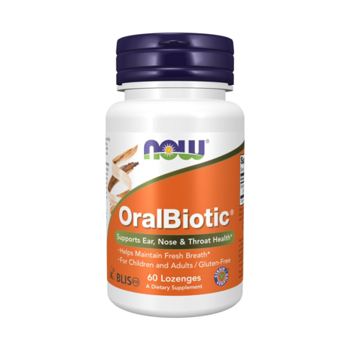 [ผลิตในสหรัฐอเมริกา] Now Foods OralBiotic Lozenges, 60 นับ