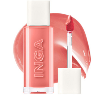 [K-BEAUTY] Inga Water Glow Lip Tint 3.5g – Waterx Oil Glossy Color / 13 สี / Daily Moisturizing Lip 