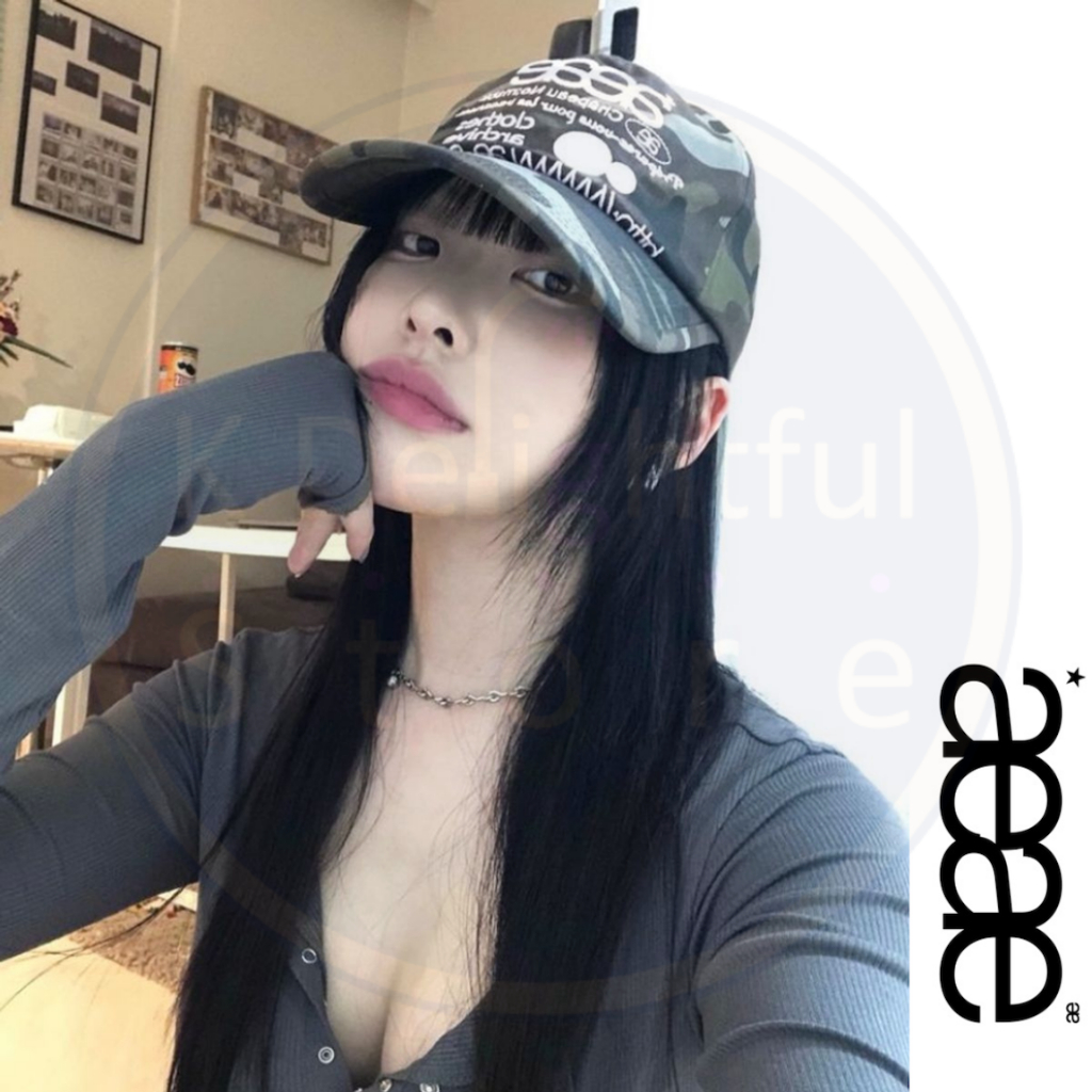 AEAE WEB LOGO CAMO 5 PANNEL CAP ราคา ถูกที่สุด ดีลบีเคเค แกลเลอรีภาพที่ 8