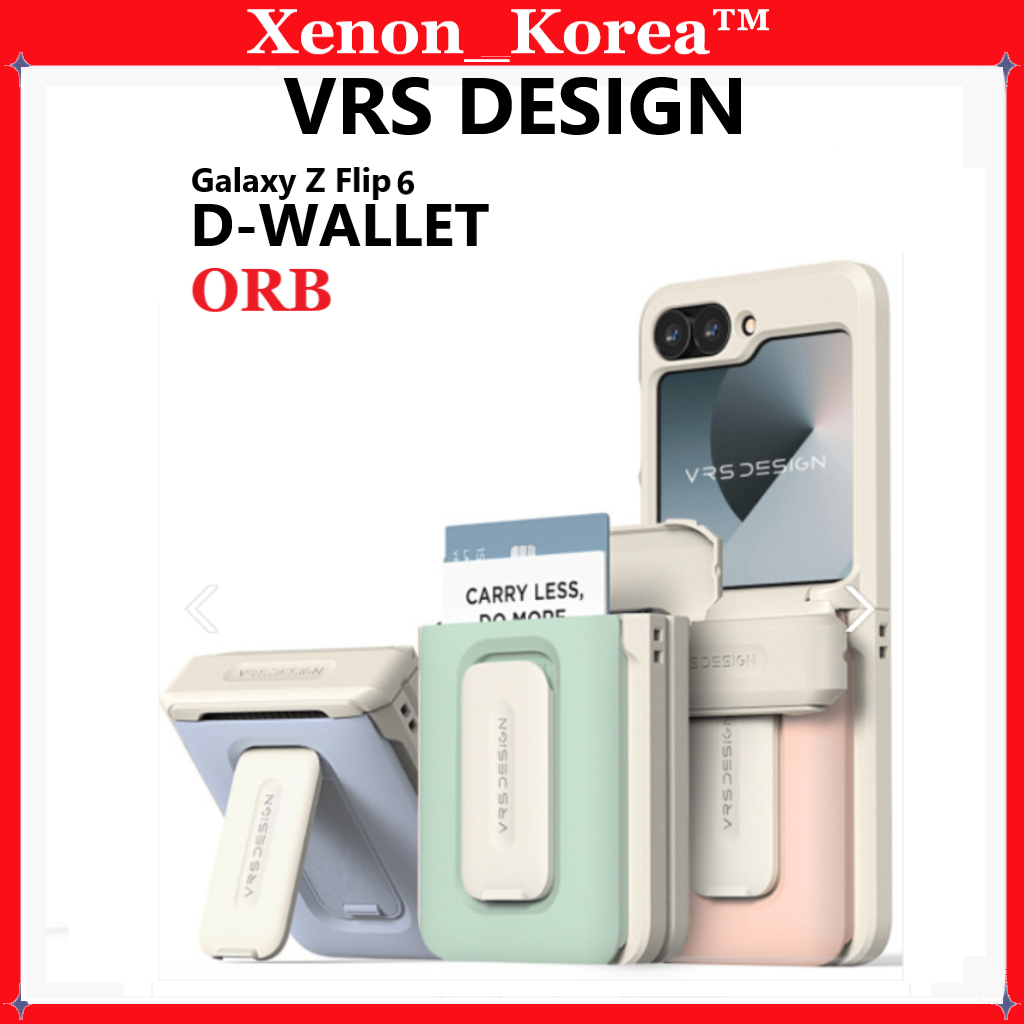 [VRS Design] Galaxy Z Flip 6 D-WALLET ORB
