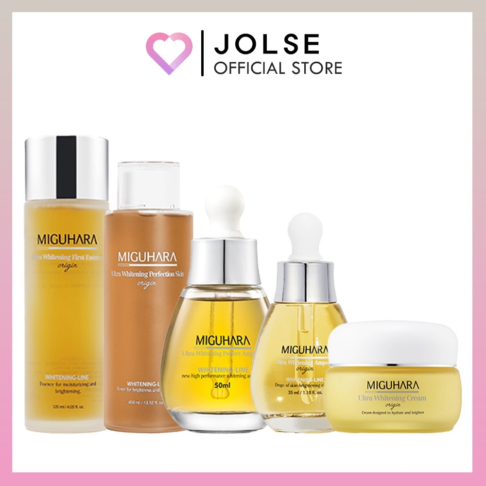 [MIGUHARA Ultra Whitening] Ultra Whitening Ampoule Origin / Perfect Ampoule / Perfection Skin Origin